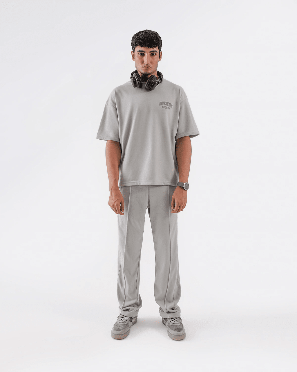 College Grey Matching Tracksuit