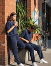 Navy oversized